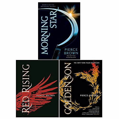 Red Rising Series 3 Books Collection Set by Pierce Brown (Red Rising, Golden Son, Morning Star)