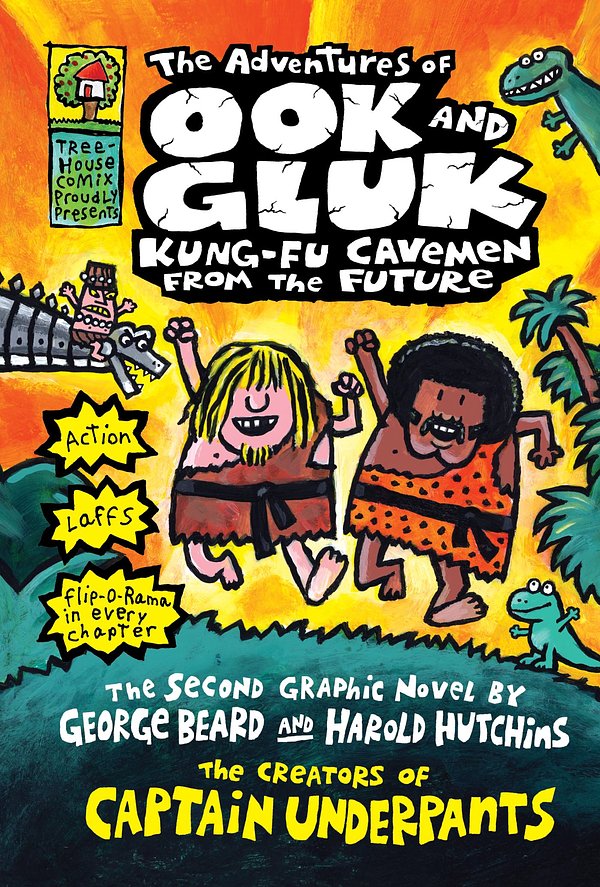 Cover Art for 9780545513166, The Adventures of Ook and Gluk: Kung-fu Cavemen from the Future by Dav Pilkey