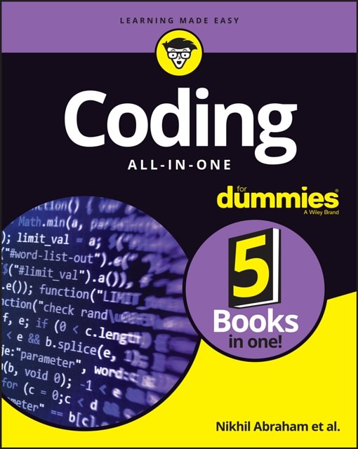 Cover Art for 9781119363026, Coding All-in-One For Dummies by Nikhil Abraham