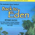 Cover Art for 9780940985100, Back to Eden by Jethro Kloss