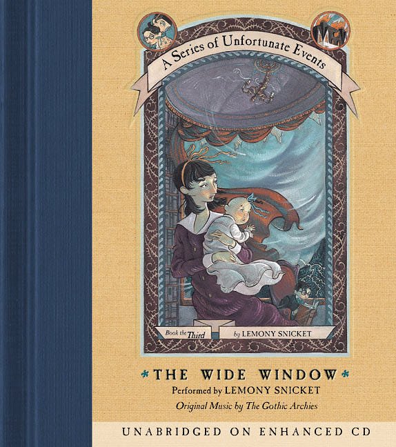 Cover Art for 9780060566159, Series of Unfortunate Events #3: The Wide Window by Lemony Snicket