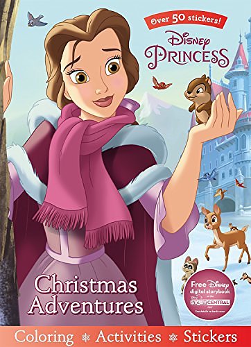 Cover Art for 9781474854818, Disney Princess Christmas Adventures (Sticker Scenes & Coloring Book) by Parragon Books Ltd