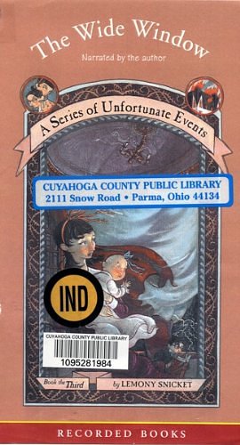 Cover Art for 9781402537264, The Wide Window: A Series of Unfortunate Events (Book the Third) by Lemony Snicket