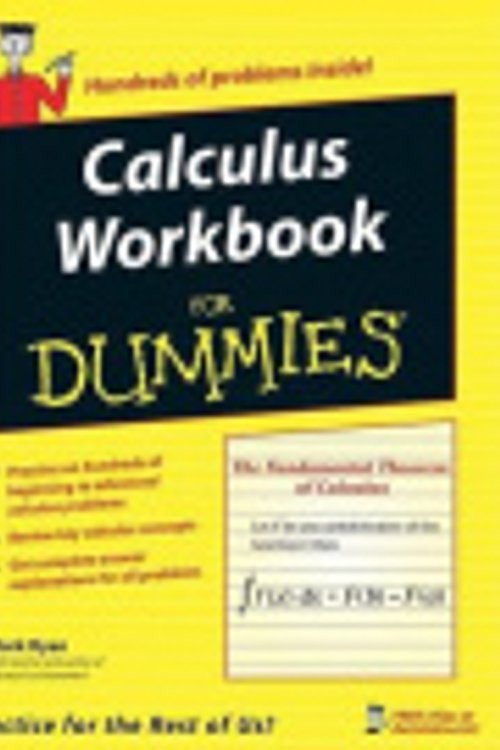 Cover Art for 9780471762751, Calculus Workbook For Dummies by Mark Ryan