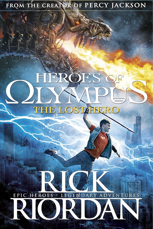 Cover Art for 9780141965550, The Lost Hero (Heroes of Olympus Book 1) by Rick Riordan
