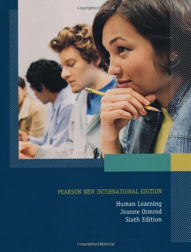 Cover Art for 9781292023144, Human Learning by Jeanne Ormrod