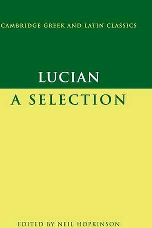 Cover Art for 9780521842006, Lucian by Lucian