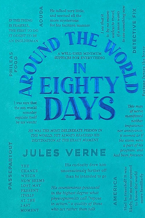 Cover Art for 9781667202129, Around the World in Eighty Days by Jules Verne