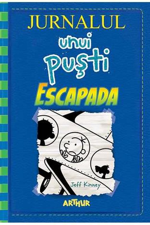 Cover Art for 9786067882896, Jurnalul unui puști 12. Escapada by Jeff Kinney