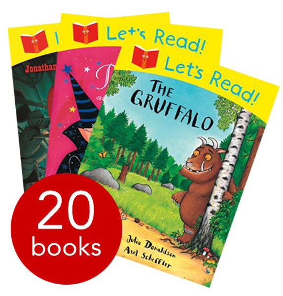 Cover Art for 9781447282297, Julia Donaldson Let's Read Collection 20 Picture Books Set by Julia Donaldson