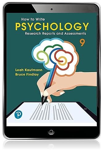 Cover Art for 9780655704515, How to Write Psychology Research Reports and Assignments Pearson eText by Leah Kaufmann, Bruce Findlay