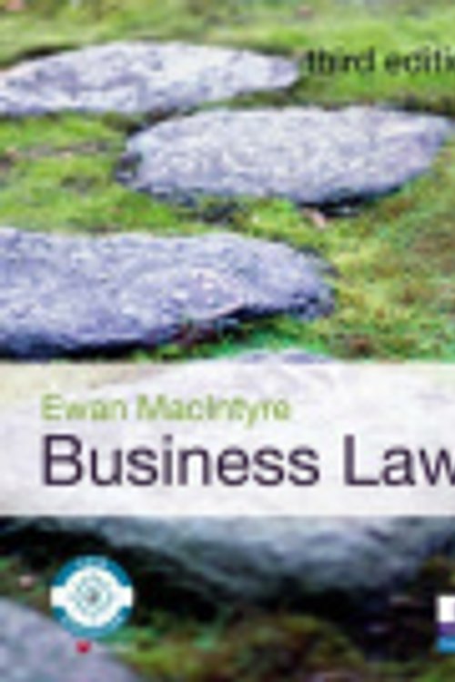 Cover Art for 9781405860048, Business Law by Andy Gibson