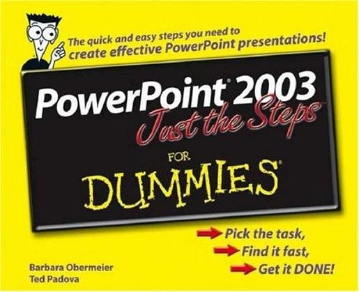 PowerPoint 2003 Just the Steps For Dummies