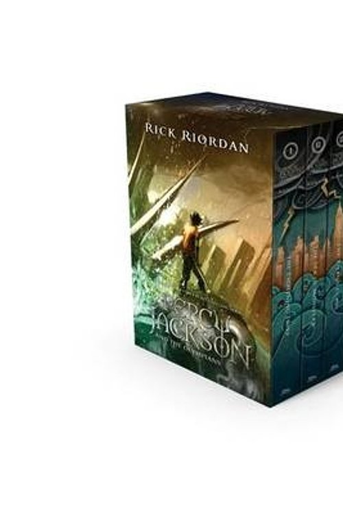 Cover Art for 9781484721476, Percy Jackson and the Olympians 3 Book Paperback Boxed Set with New Covers (Percy Jackson & the Olympians) by Rick Riordan