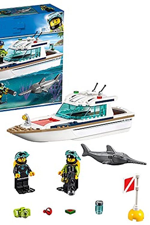 Cover Art for 5702016369533, Diving Yacht Set 60221 by LEGO