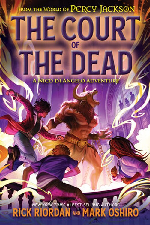 Cover Art for 9781368109116, From the World of Percy Jackson: The Court of the Dead: A Nico di Angelo Adventure by Riordan, Rick, Oshiro, Mark