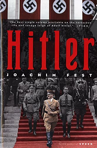 Cover Art for 9780156027540, Hitler by Joachim C. Fest