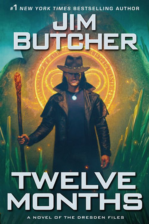Cover Art for 9780593199350, Twelve Months by Jim Butcher