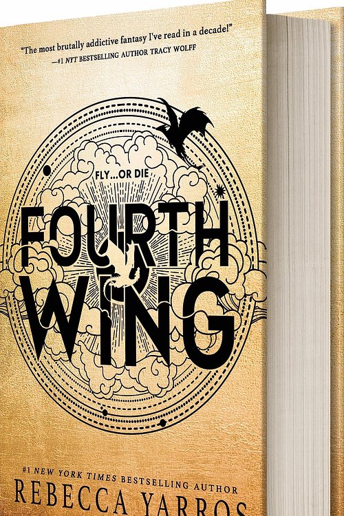 Cover Art for 9781649374042, Fourth Wing by Rebecca Yarros