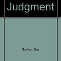 Cover Art for 9780517153970, J Is for Judgment by Sue Grafton