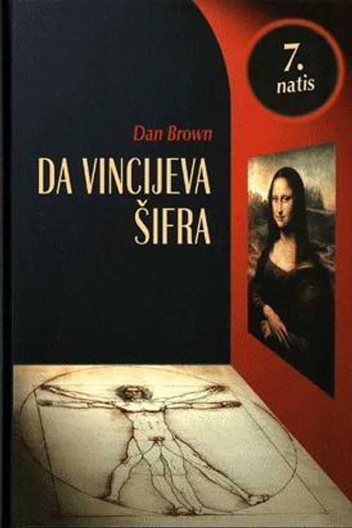 Cover Art for 9788611168258, Da Vincijeva šifra by Dan Brown