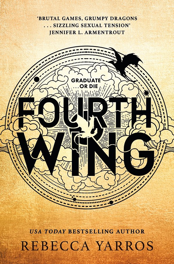 Cover Art for 9780349436982, Fourth Wing by Rebecca Yarros