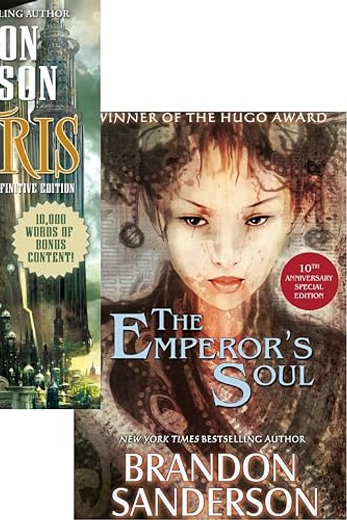 Cover Art for 9789123988617, Elantris Series Collection 2 Books Set By Brandon Sanderson (Elantris: 10th Anniversary Edition, [Hardcover] The Emperor's Soul) by Brandon Sanderson