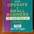 Cover Art for 9781863731737, How to Organise and Operate a Small Business in Australia by John W. English