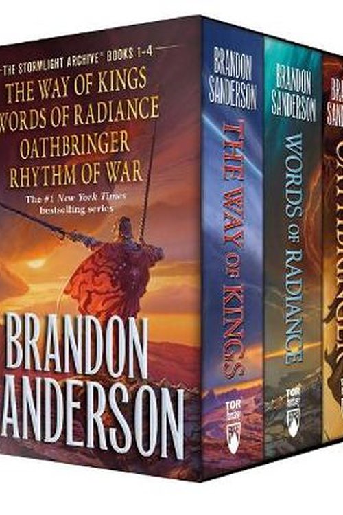 Cover Art for 9781250826039, Stormlight Archives Hc Boxed Set 1-4 by Brandon Sanderson