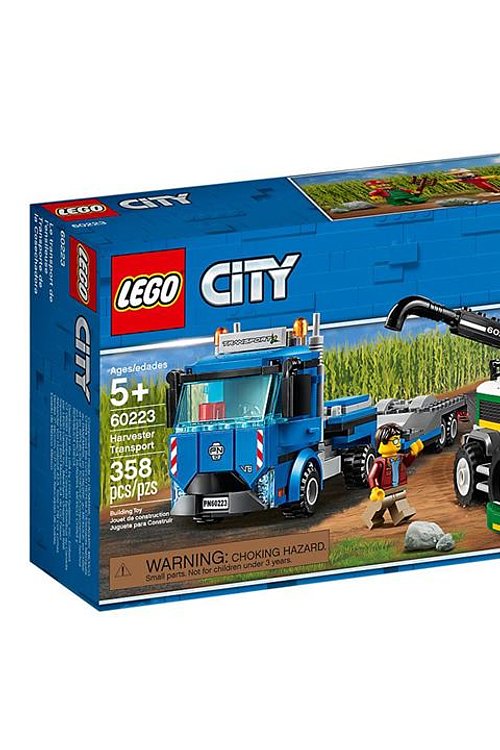 Cover Art for 5702016369557, Harvester Transport Set 60223 by LEGO