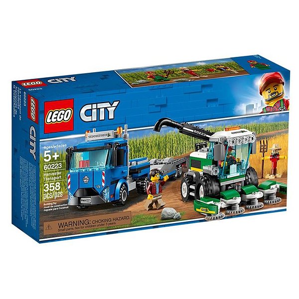 Cover Art for 5702016369557, Harvester Transport Set 60223 by LEGO