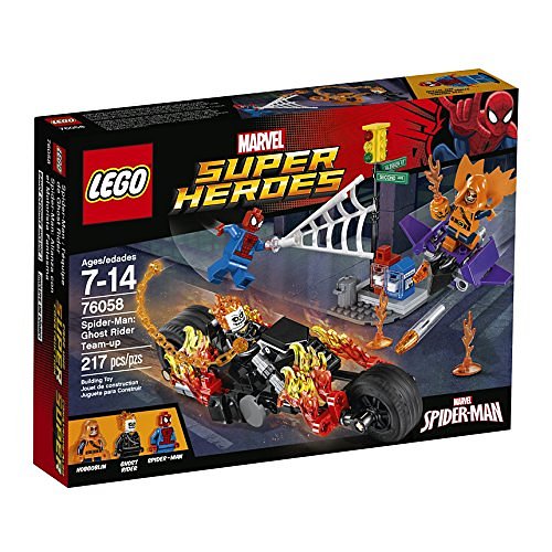 Cover Art for 0673419250481, Spider-Man: Ghost Rider Team-Up Set 76058 by LEGO