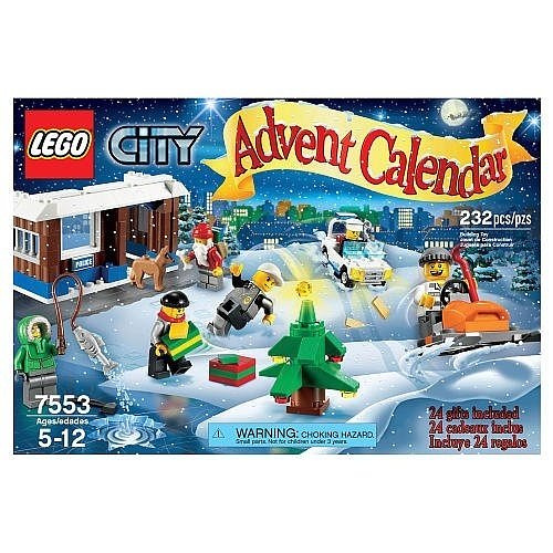 Cover Art for 0673419143349, City Advent Calendar Set 7553 by LEGO