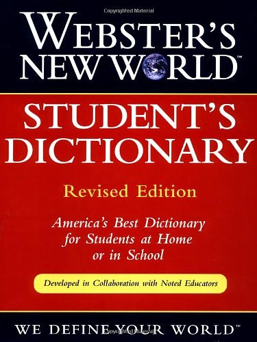 Cover Art for 9780028613192, Webster's New World Student's Dictionary by The Editors of the Webster's New World Dictionaries