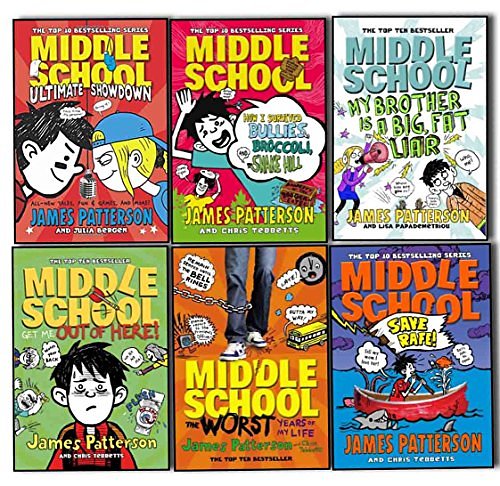 Cover Art for 9783200328570, Patterson, James Middle School 6 Books Collection Pack Set (Save Rafe!:, Ultimate Showdown: (Middle School 5), The Worst Years of My Life, My Brother Is a Big, Fat Liar, Get Me Out of Here!, How I Survived Bullies, Broccoli, and Snake Hill) by James Patterson