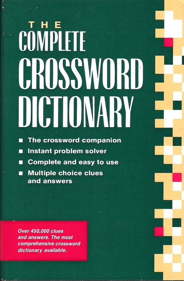 Cover Art for 9780947163082, The Complete Crossword Dictionary by Ursula Harringman