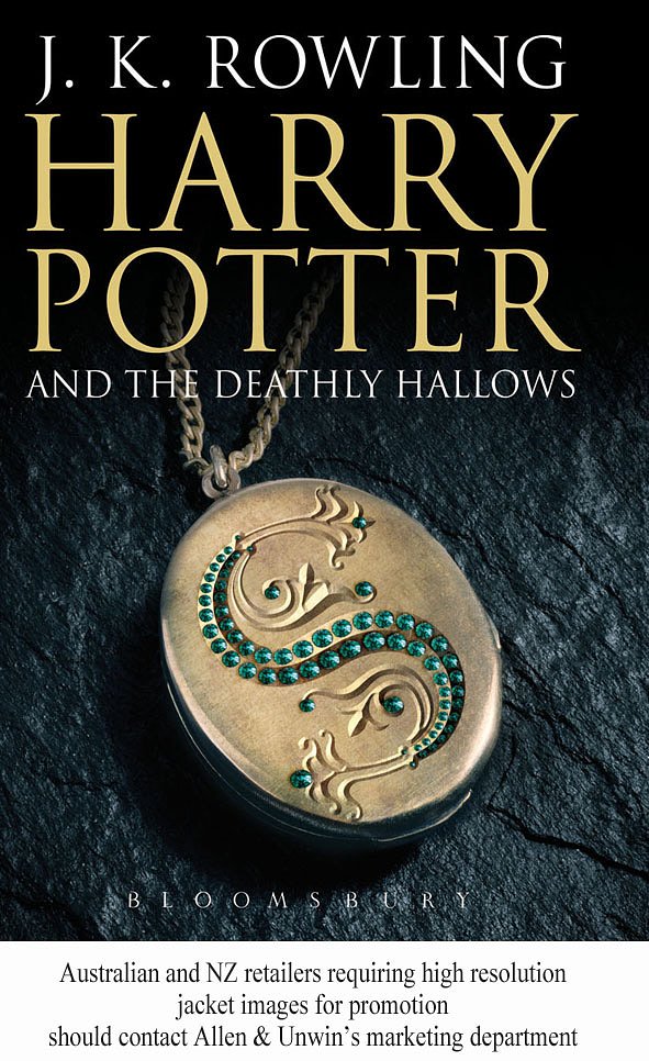 Cover Art for 9780747591061, Harry Potter and the Deathly Hallows adult jacket edition by J. K. Rowling