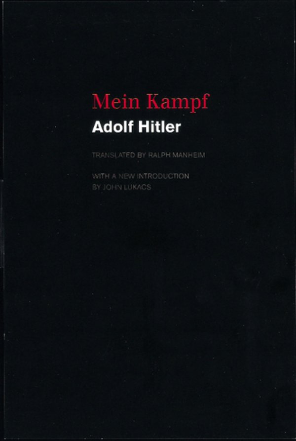 Cover Art for 9780395925034, Mein Kampf by Adolf Hitler