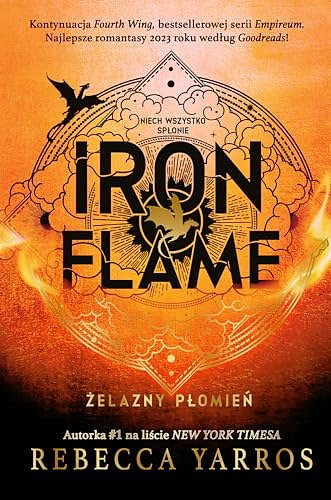 Cover Art for 9788383573052, Iron Flame. Żelazny płomień by Rebecca Yarros