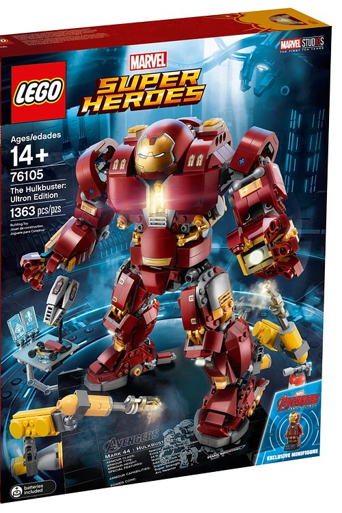 Cover Art for 5702016110326, The Hulkbuster: Ultron Edition Set 76105 by LEGO