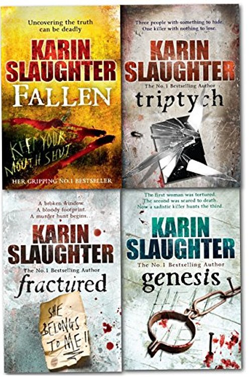 Cover Art for 9788033655572, Karin Slaughter Will Trent Atlanta Series 4 Books Collection Set Triptych, Genesis,Fallen Etc.... by Karin Slaughter