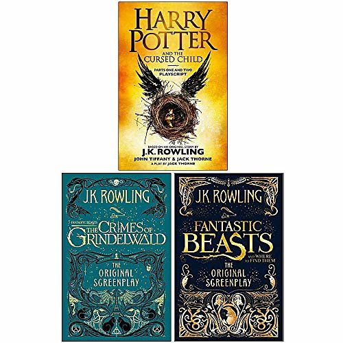 3 editions of J.K. Rowling Collection 3 Books Set (Fantastic Beasts and Where to Find Them, The Crimes of Grindelwald, Harry Potter and the Cursed Child - Parts One and Two) by J.k. Rowling
