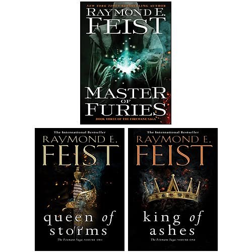 Cover Art for 9789123554263, The Firemane Saga Series Collection 3 Books Set By Raymond E Feist(King Of Ashes, Master of Furies [Hardcover], Queen of Storms) by Raymond E Feist