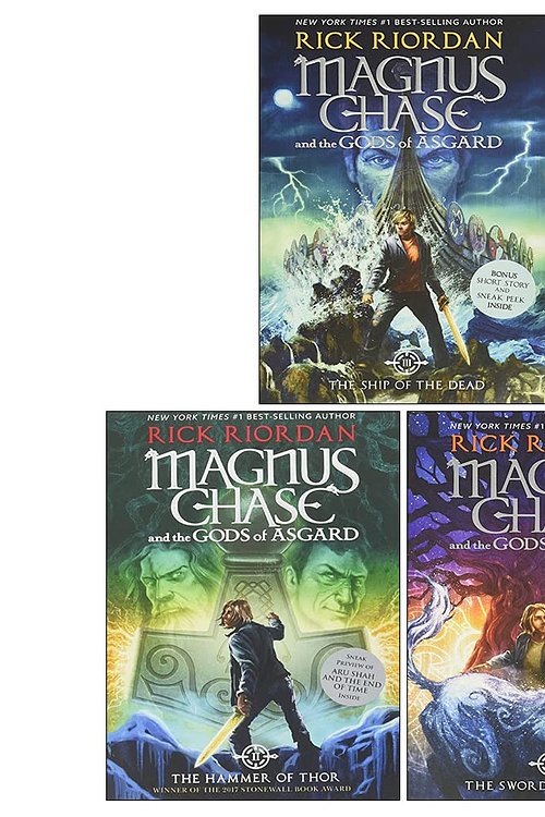 Cover Art for 9780241534236, The Magnus Chase and the Gods of Asgard Series Books 1 - 3 Collection Box Set by Rick Riordan (Sword of Summer, Hammer of Thor & Ship of the Dead) by Rick Riordan