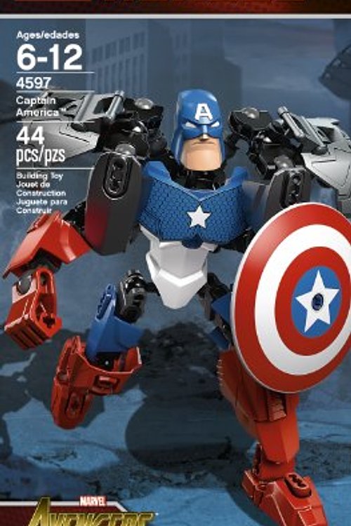 Cover Art for 0673419166607, Captain America Set 4597 by LEGO