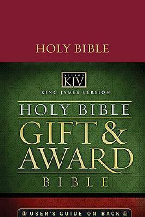 Cover Art for 9780840726865, Gift and Award Bible by Thomas Nelson