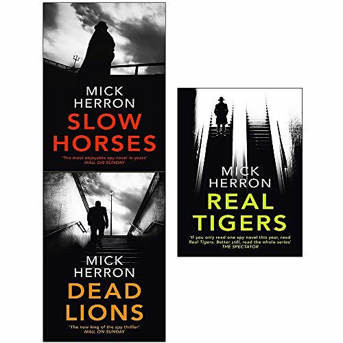 Slow horses and dead lions and real tiger 3 books collection set