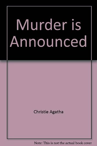 Cover Art for 9780671706067, A Murder is Announced by Agatha Christie