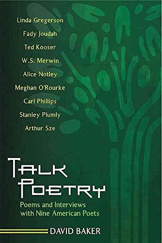 Cover Art for 9781557289810, Talk Poetry: Poems and Interviews with Nine American Poets by David Baker