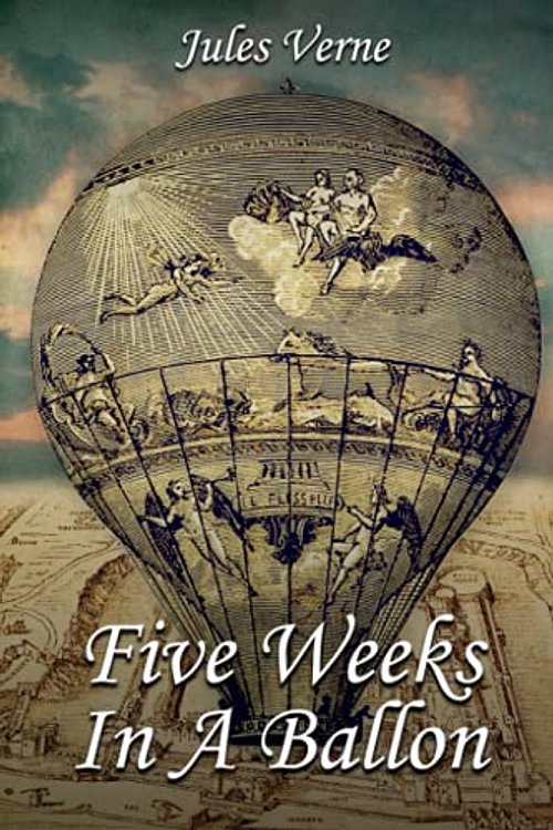 Cover Art for 9798545516223, Five Weeks in a Balloon: With original illustrations - annotated by Jules Verne